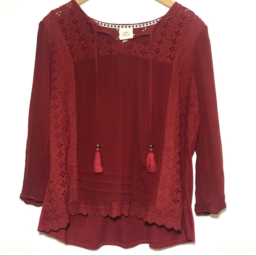 KNOX ROSE BOHO TOP